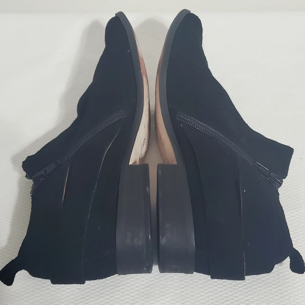 Corso Como Black Suede Ankle Boots 7.5